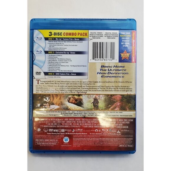 The Chronicles Of Narnia: Prince Caspian - 2-Disc Blu-ray + DVD 2008 - Picture 10 of 11